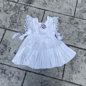 Vintage Apron Dress like Gunne Sax, Doen, Sezane, Dollhouse